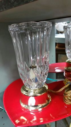 Crystal table lamp