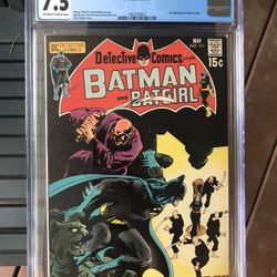 Detective Comics #411 (1971) CGC 7.5 — O/w To White Pages; 1st Talia Al Ghul