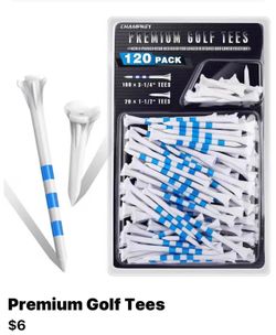 Premium Golf Tees