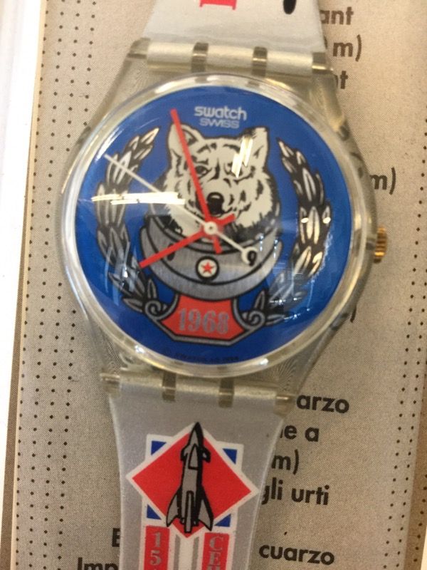 Space Dog GK200 Swatch ft Laika Russian Space