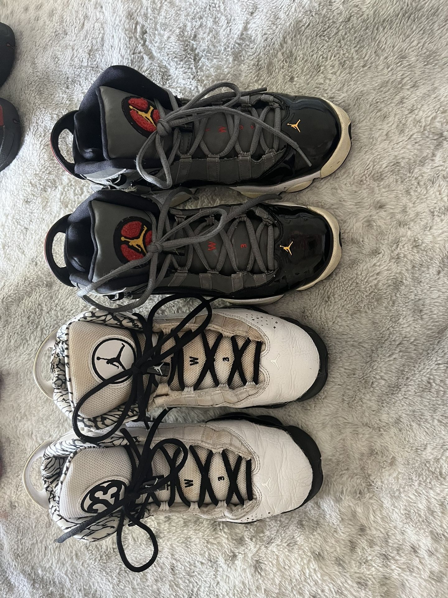 White Rings “MotorSport” Jordan Rings 'Light Graphite' - Main Image