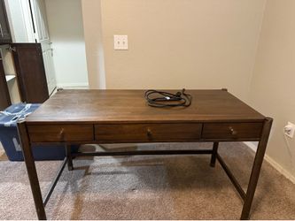 54’’ Wooden Office Desk with USB