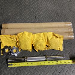 Dumbbell Handles With Collars