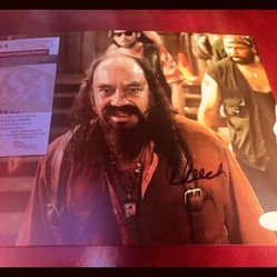 JSA COA CHEECH MARIN (CHEECH & CHONG) SIGNED 8x10 “FROM DUSK TIL DAWN” PHOTO