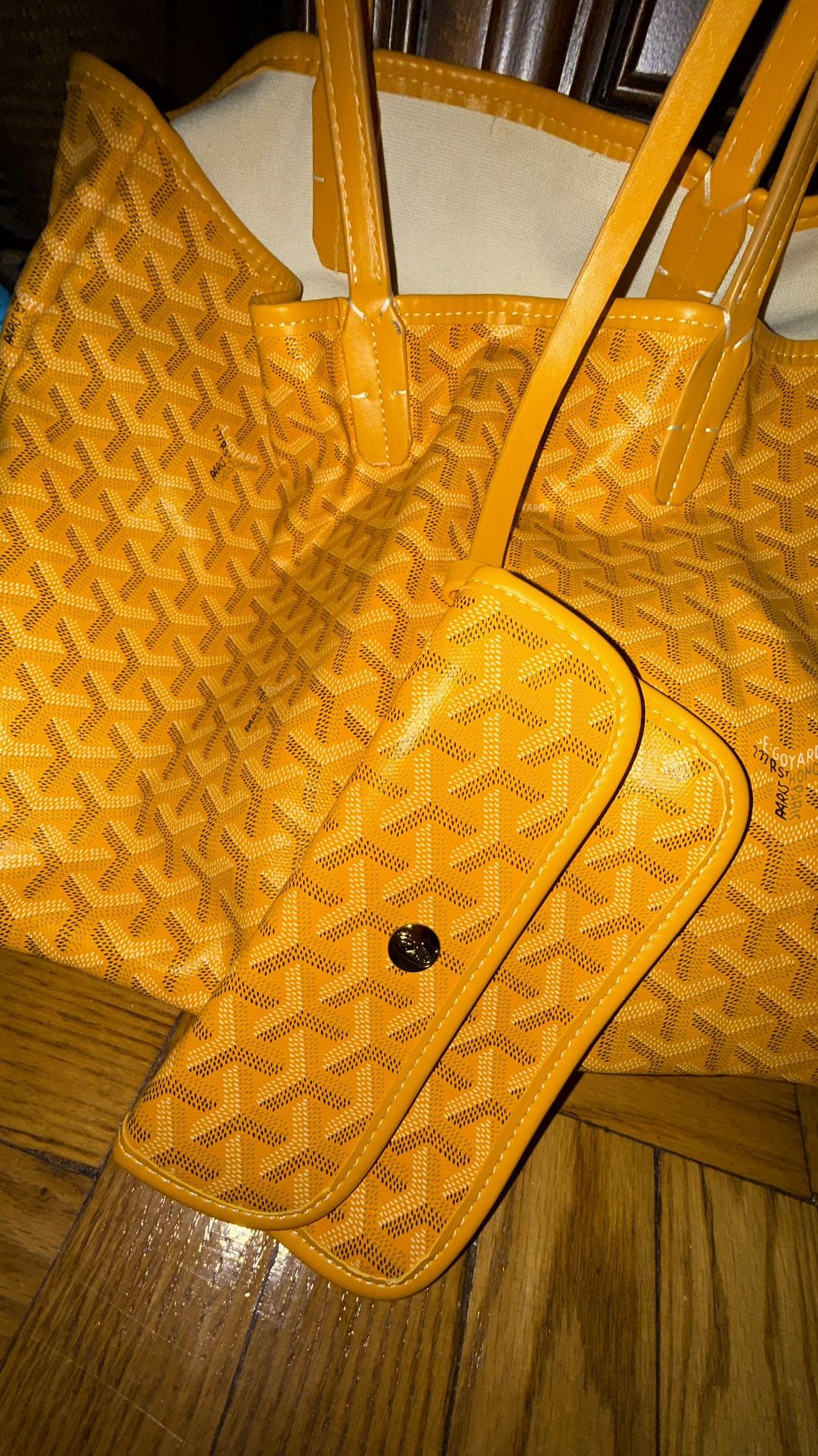 Goyard Saint Louis PM Tote Bag – Yellow