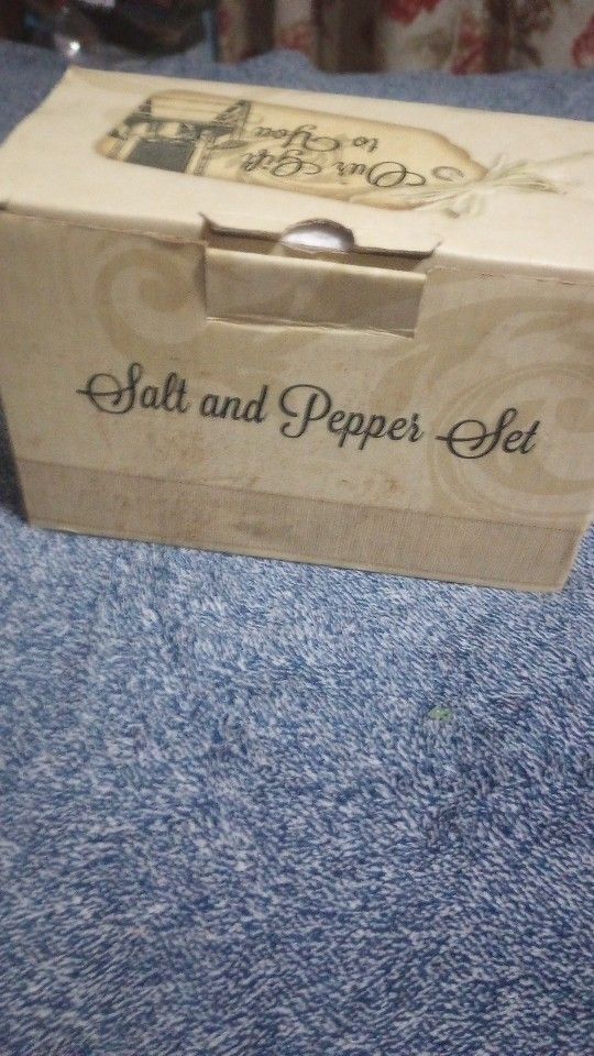 Collector's Salt & Pepper Shakers and Tea Set