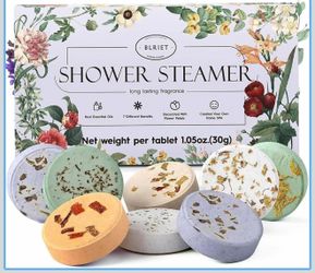Shower Steamers Aromatherapy Blriet Gifts for Women, Teen Girls, Wife, Her, Mom, Father Days, Daughter, Grandma Basket Stuffers Birthday Gifts Decorat