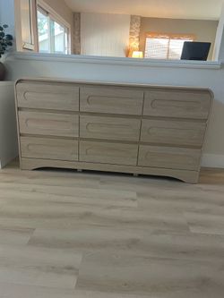 Brand new Japandi style 9 drawer dresser
