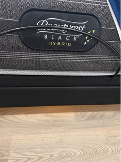 Beauty rest black hybrid bed