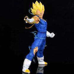 45cm Anime Vegeta Dragon Ball Figures GK Super Majin Vegeta Action Figures PVC Collection Statue 