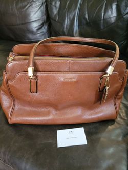 Coach Purse - Brown Madison