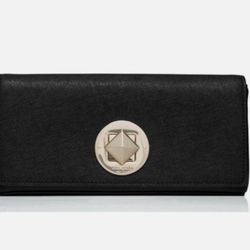Kate Spade Keira Newbury Lane Black Saffiano Leather Clutch Purse