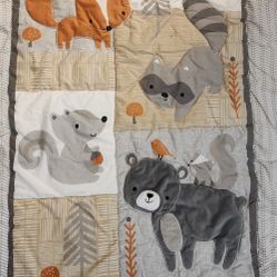 Woodland Crib Bedding Woods Animals