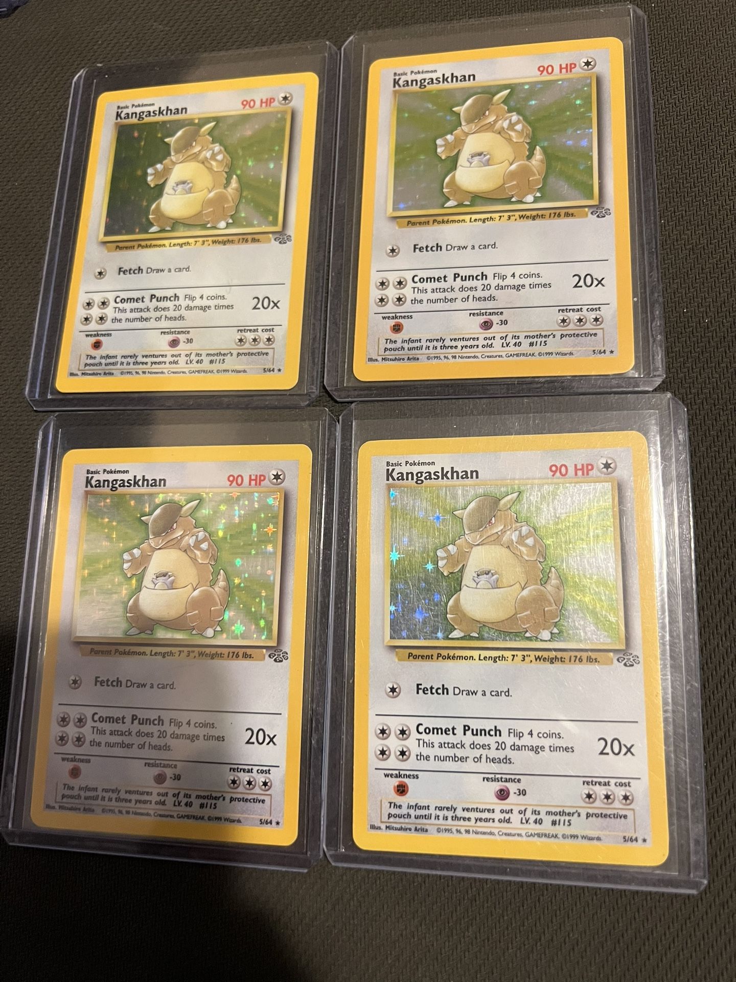 Pokemon Cards Jungle Kanghaskhan