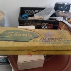 Shorty Dual Antenna Set Complete Set Lowrider Car Accessories 