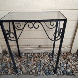 Wrought iron tables