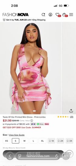 Fashion nova mini dress
