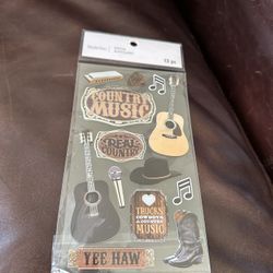 NEW Recollections Country Music Stickers 
