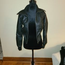 Faux Leather Jacket