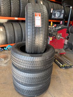 255/55R18 MICHELIN DEFENDER LTX full tires set
