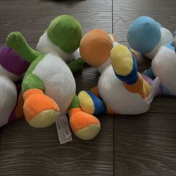 Yoshi Plushies 