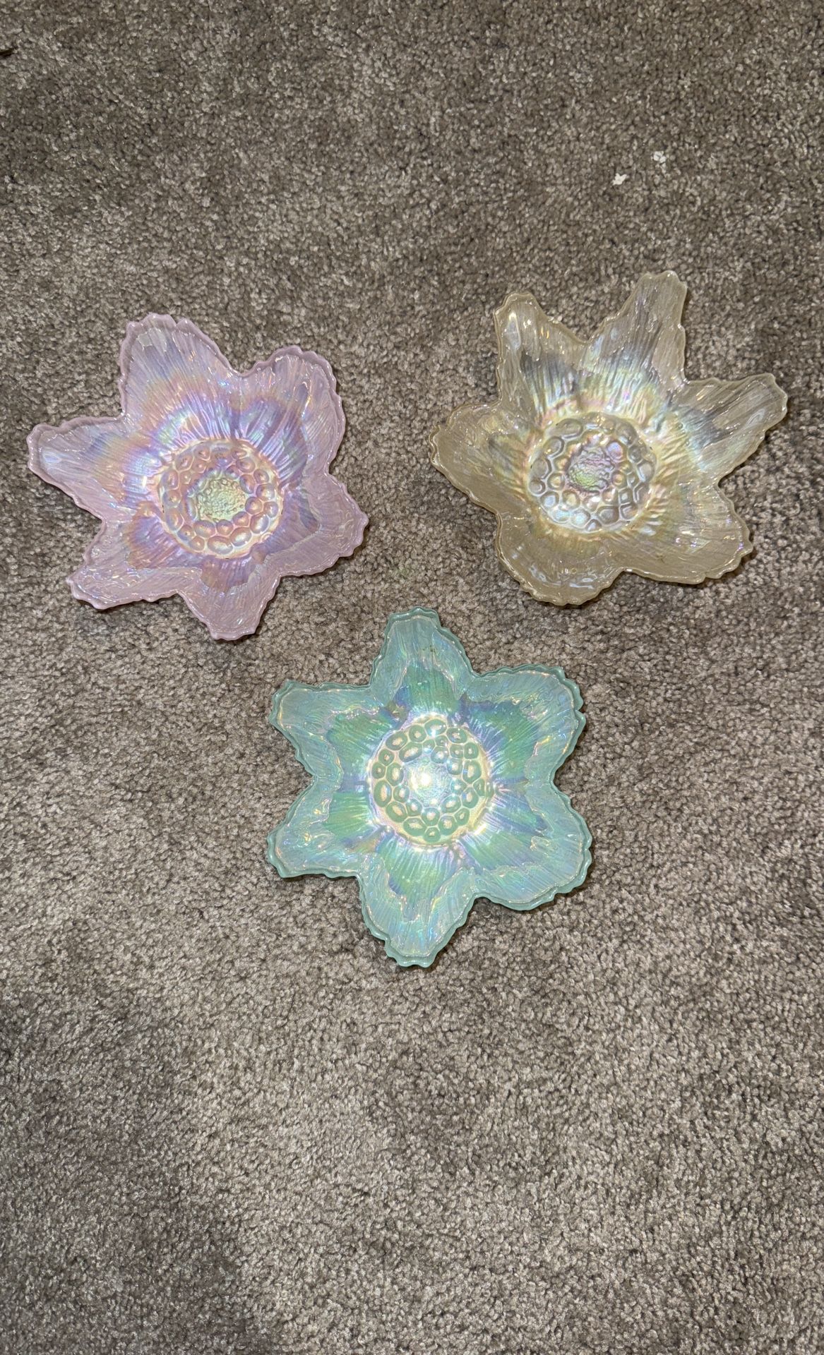 Small Ceramic flower bowls