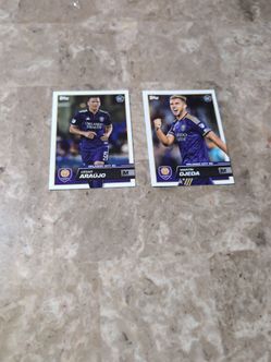 Topps MLS Orlando City SC Trading Cards Lot