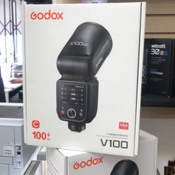 Godox V100 TTL Round Head Flash Canon