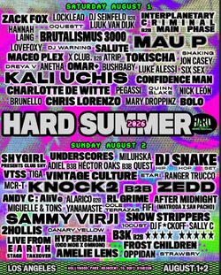2-day GA Hard Summer Ticket