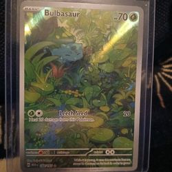 Pokémon 151 Bulbasaur Mint Condition 
