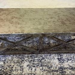 Rustic Farmhouse Coffee Table - *LIKE NEW*