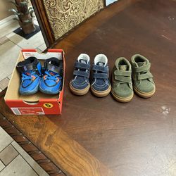 Boy Shoes Nike And Vans Size 4c