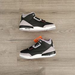Air Jordan 3 Retro OG Black Cement GS Size 6.5Y & 7Y
