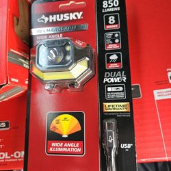 Milwaukee Portable Fan, First Aid Kit, Head Lamep