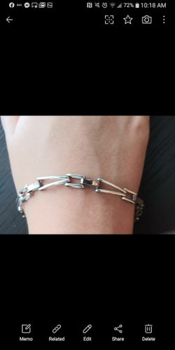 Silver 925 and silver and rose gold, Peruvian bracelets. Brand new!!