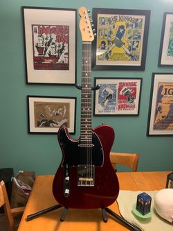 Lefty Fender tele parts caster