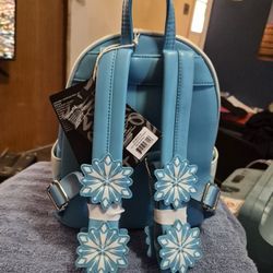 Loungefly Disney Frozen Elsa Dress Sequin Mini Backpack