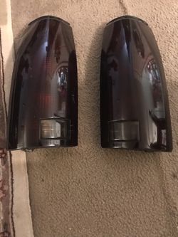 GMC SMOKE TAIL LIGHTS