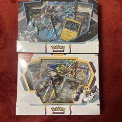 Pokemon MelMetal EX Box & Black Kyurem EX box 