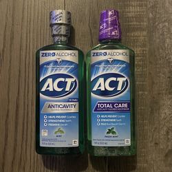 Act Mouthwash 532ML $2.50 Each 