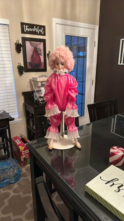 Porcelain Clown Doll