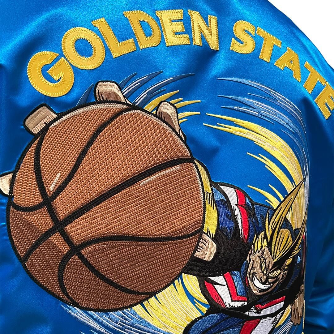 HYPERFLY NBA MY HERO ACADEMIA GOLDEN STATE WARRIORS BOMBER