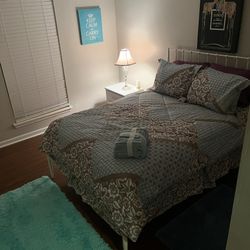 White Bed Frame 