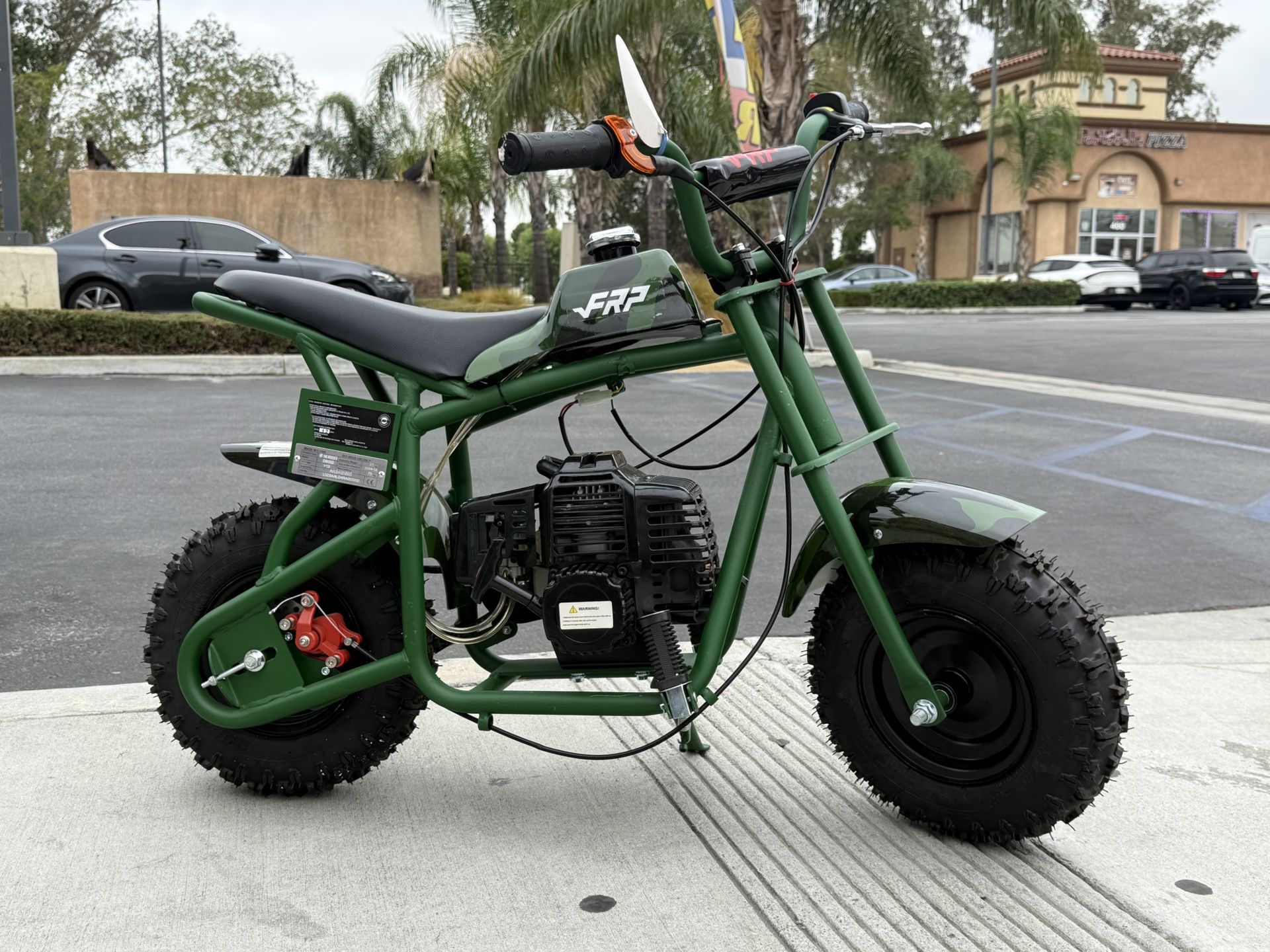 FRP DB003 50CC 2-Stroke Kids Dirt Off Road Mini Dirt Bike, Kid Gas Powered Dirt Bike Off Road Dirt Bikes, Gas Powered Trail Mini Bike - Ultra Edition