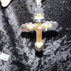Stainless Steel Cross Necklace 