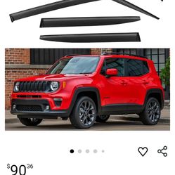 4 piece window rain guard