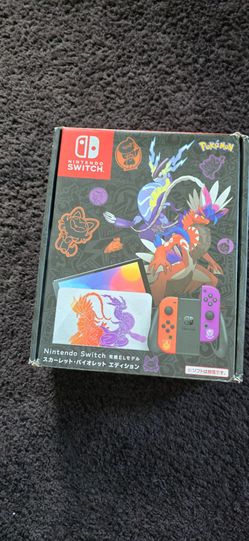 Pokémon Scarlet and violet Nintendo switch oled