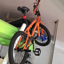 Mongoose 20" BMX Bike – Orange – With Pegs – $100