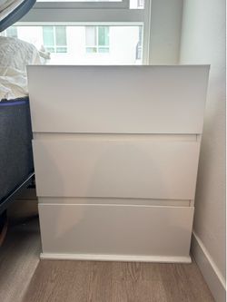 Modern White Dresser