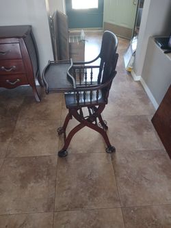 Antique High Chair
